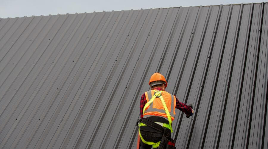 Professional metal roof installation services in West Salem, WI